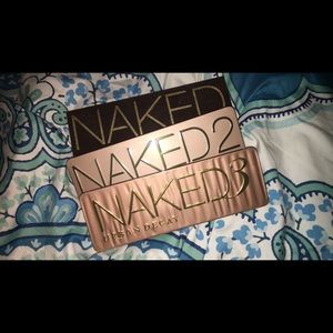 Naked palettes 1,2,3